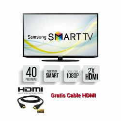 Smart Tv Samsung 40" Serie J Modelo 520d 1080p 1 Año Garantia